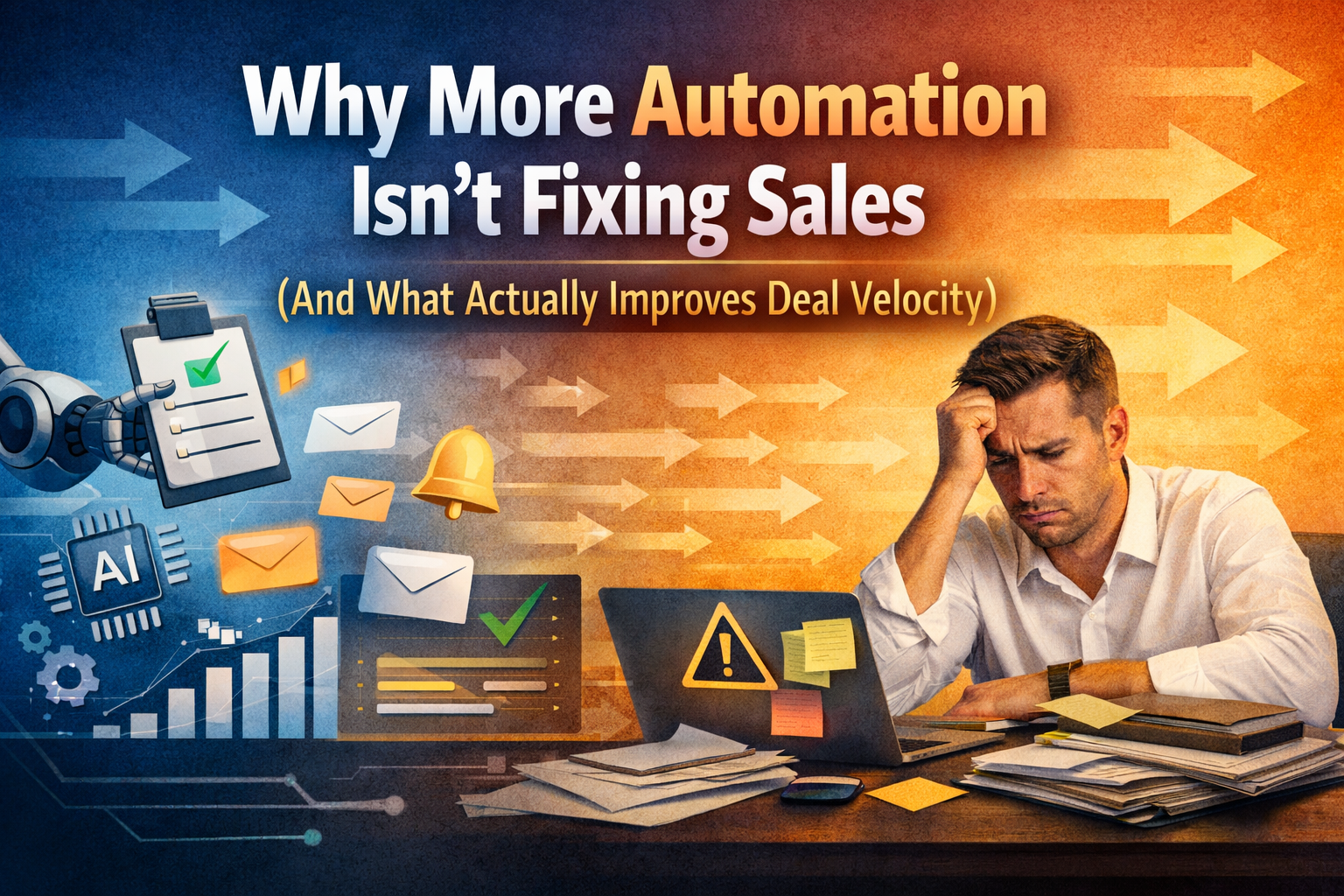 Why More Automation Isn’t Fixing Sales (And What Actually Improves Deal Velocity)