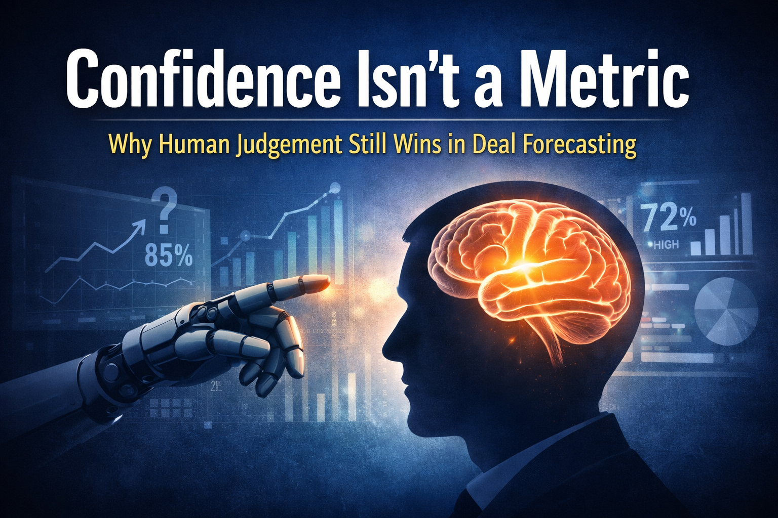 Confidence Isn’t a Metric: Why Human Judgement Still Wins in Deal Forecasting