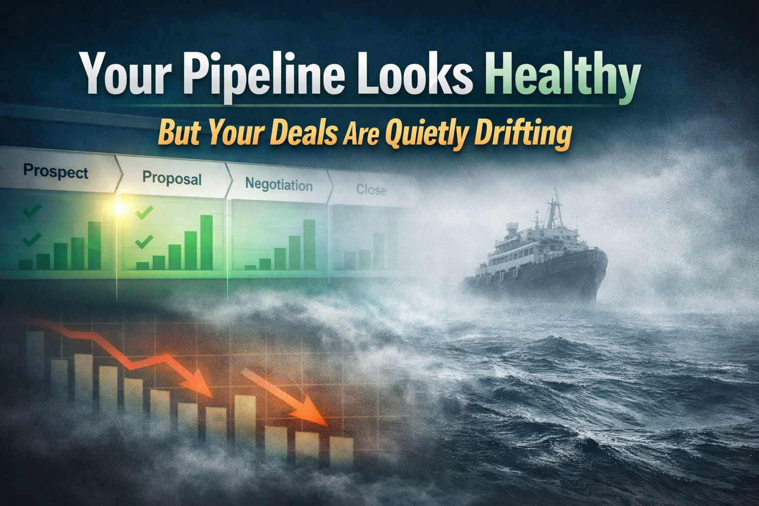 Your Pipeline Looks Healthy but Your Deals Are Quietly Drifting