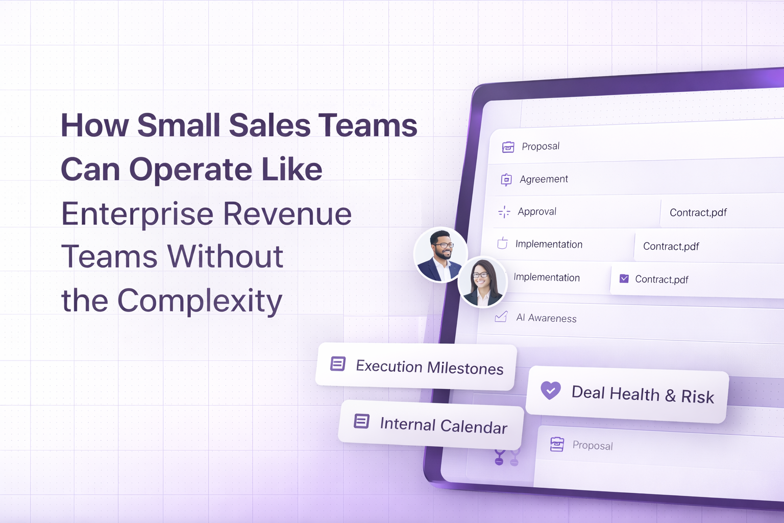 How Small Sales Teams Can Operate Like Enterprise Revenue Teams Without the Complexity